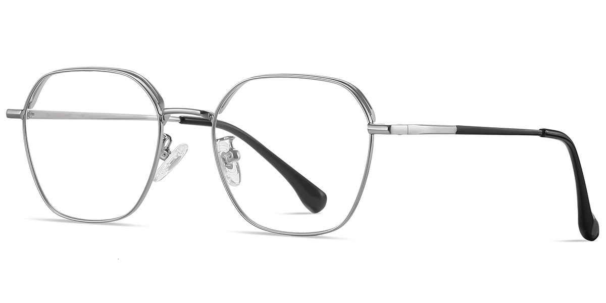 Titanium Square Frame silver