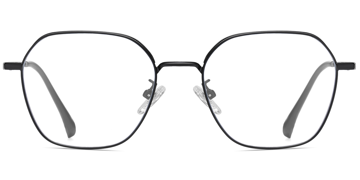 Titanium Square Frame black