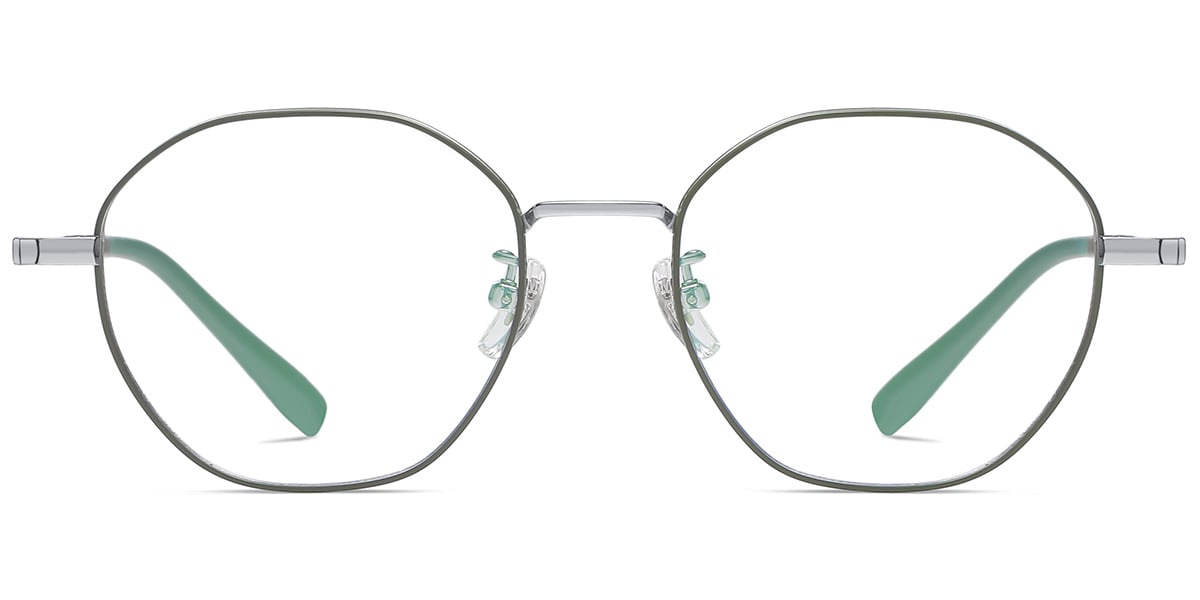 Titanium Geometric Frame green