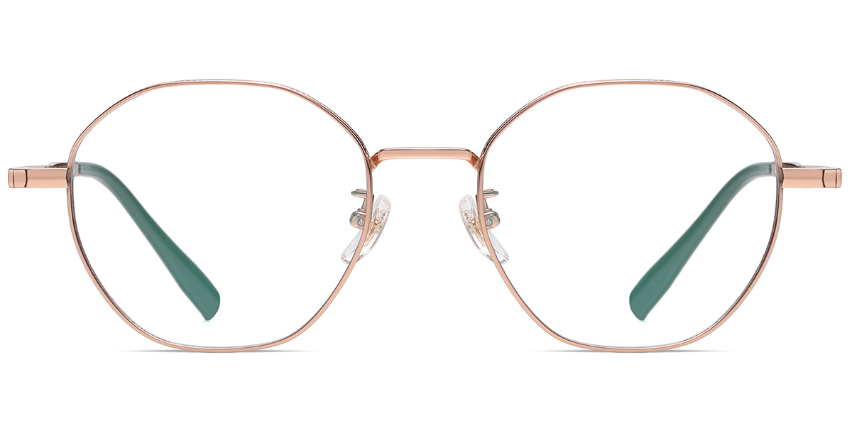 Titanium Geometric Frame rose_gold