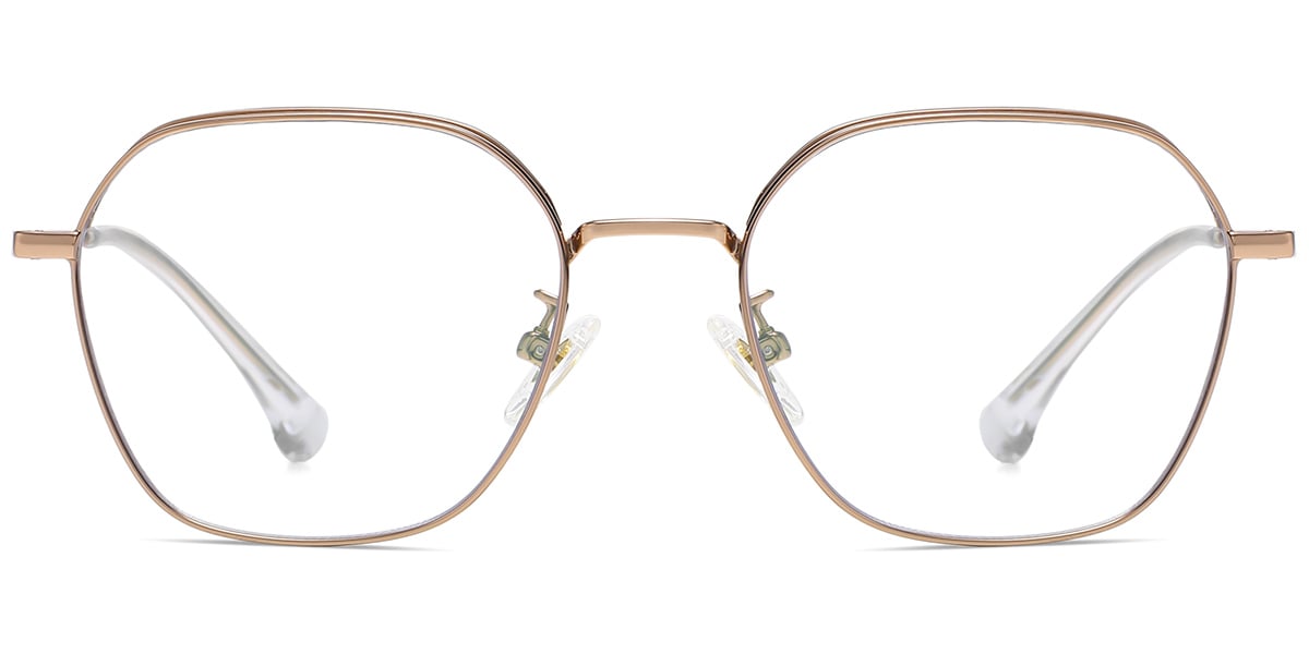 Titanium Square Frame rose_gold