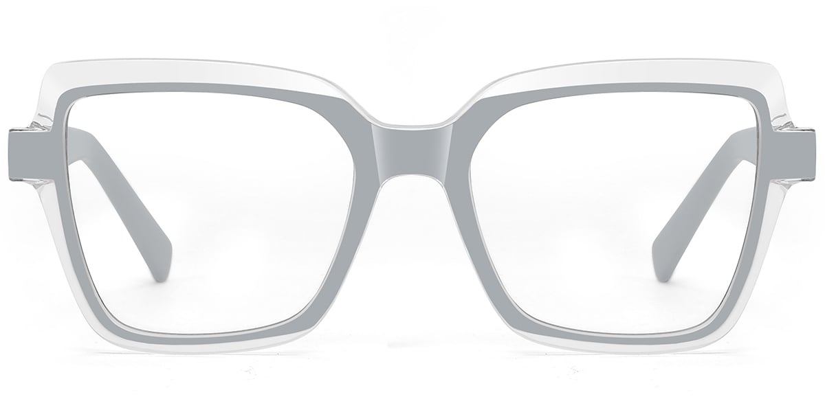 Square Frame translucent-grey