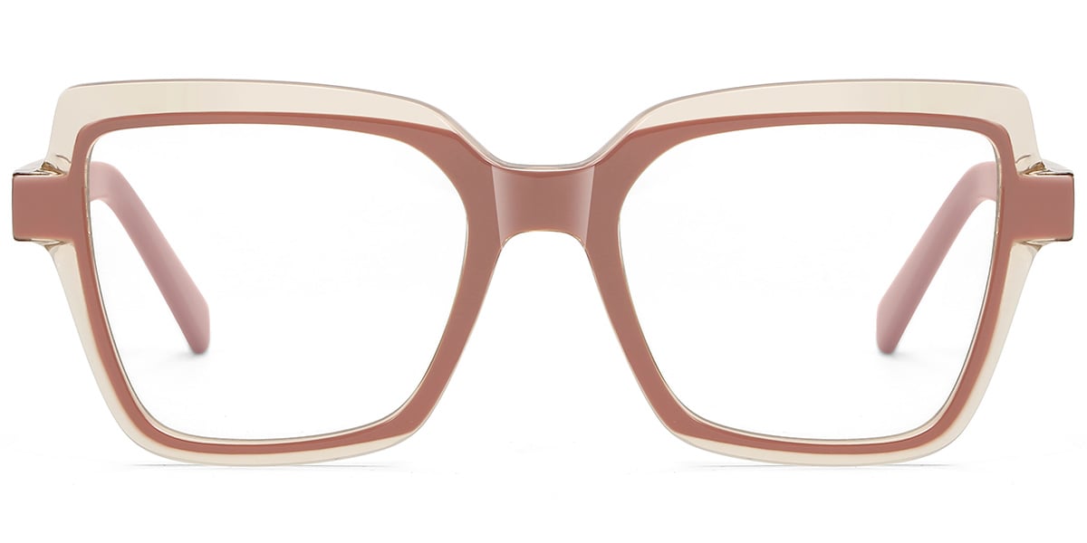 Square Frame translucent-brown