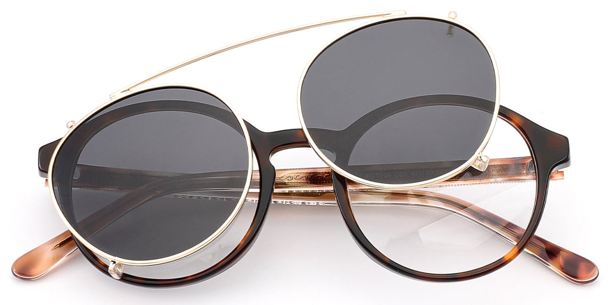 Acetate Round Frame tortoiseshell