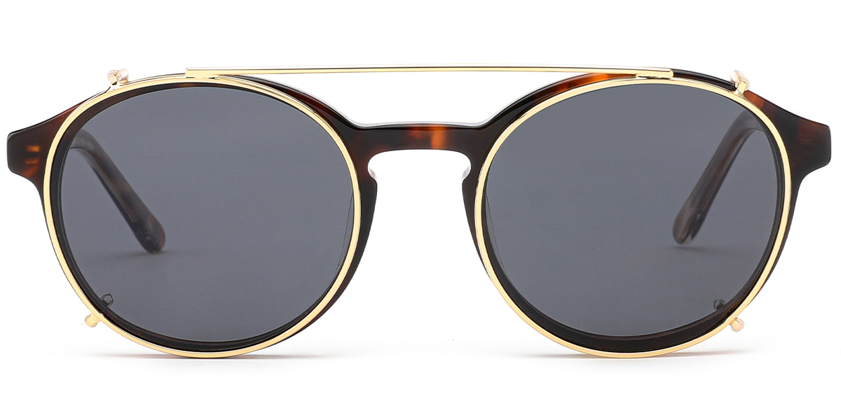 Acetate Round Frame tortoiseshell