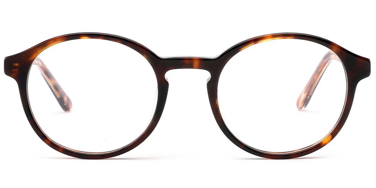 Acetate Round Frame tortoiseshell