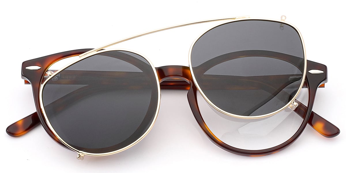 Acetate Oval Frame tortoiseshell