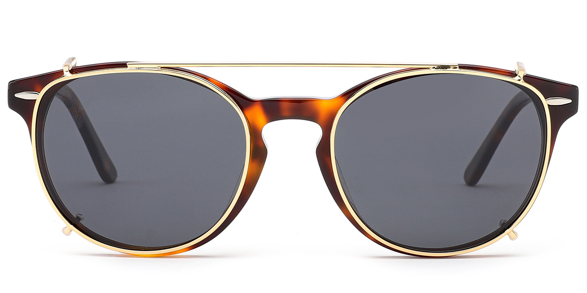 Acetate Oval Frame tortoiseshell