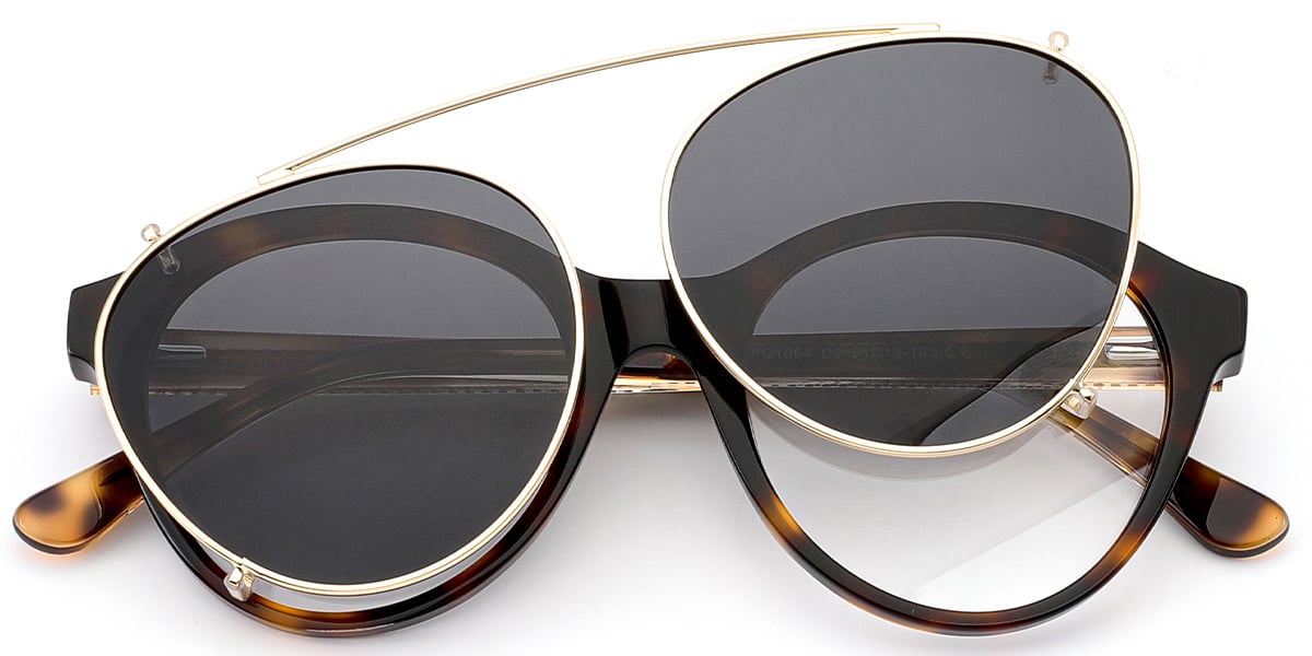 Acetate Oval Frame tortoiseshell