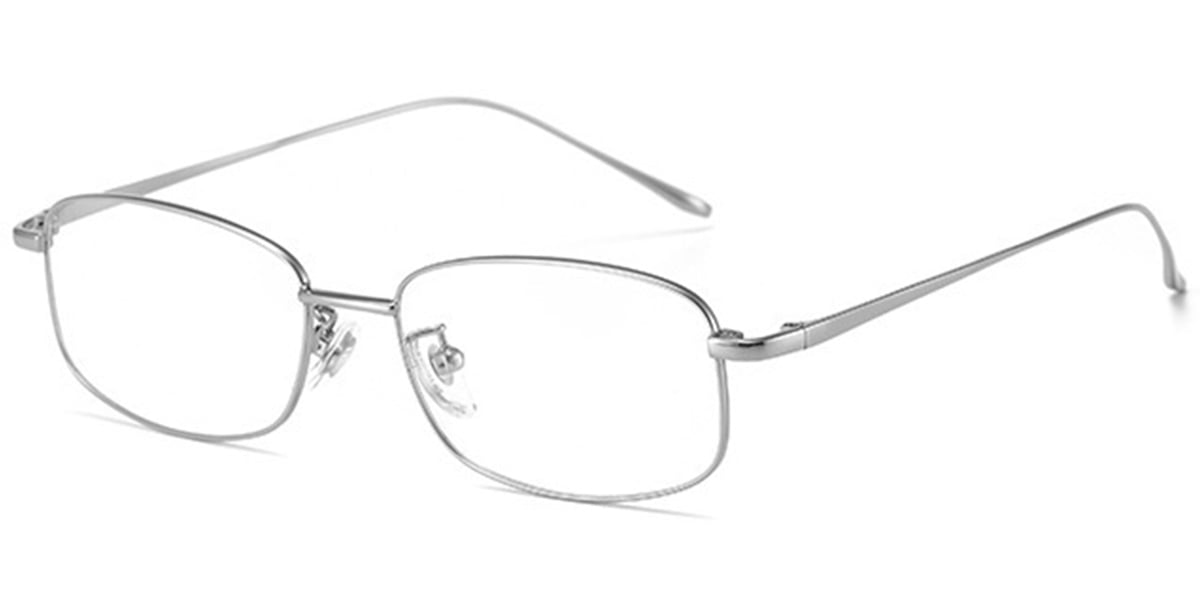 Titanium Rectangle Frame silver