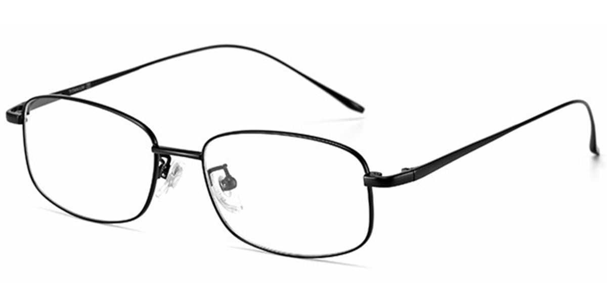 Titanium Rectangle Frame black