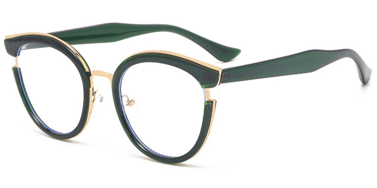 Cat Eye Frame dark_green