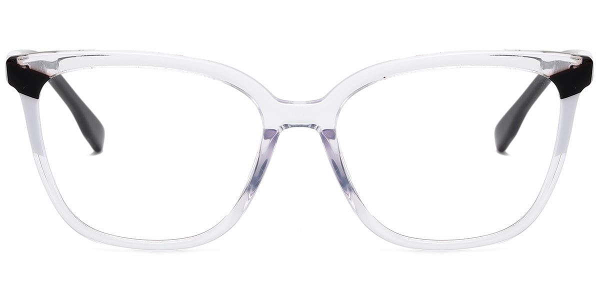 Acetate Cat Eye Frame pattern-translucent