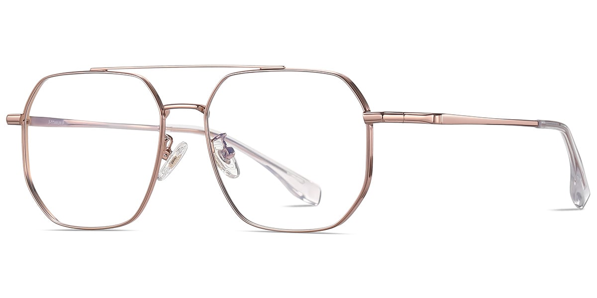 Titanium Aviator Frame rose_gold