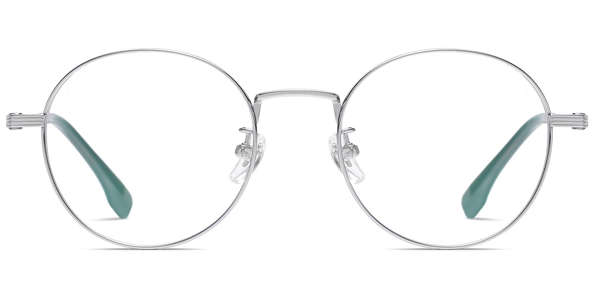 Titanium Oval Frame silver