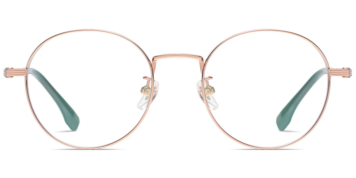 Titanium Oval Frame rose_gold