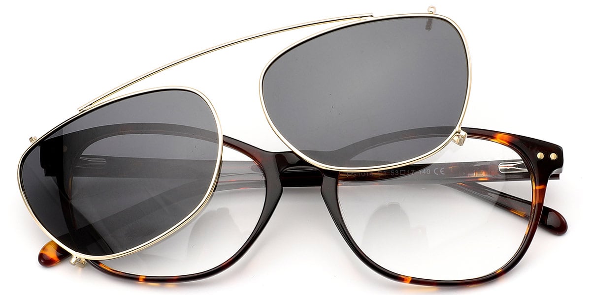 Acetate Rectangle Frame tortoiseshell