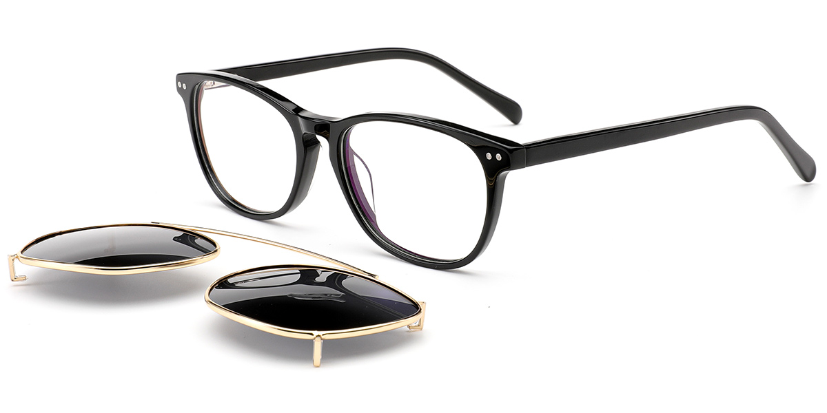 Acetate Rectangle Frame black