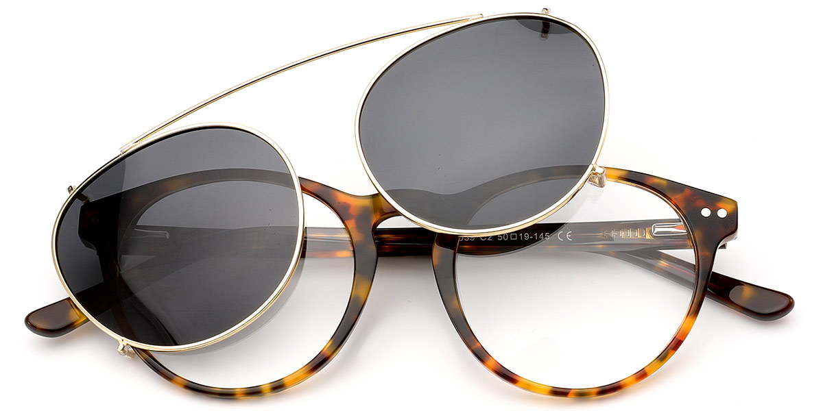 Acetate Round Frame tortoiseshell