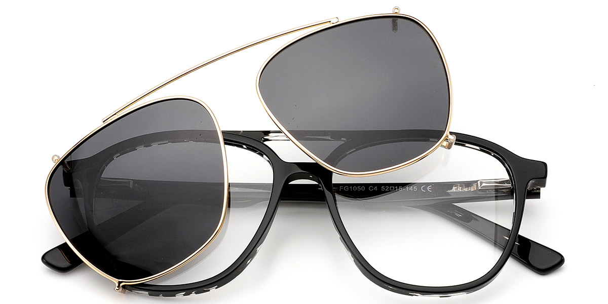 Acetate Aviator Frame black