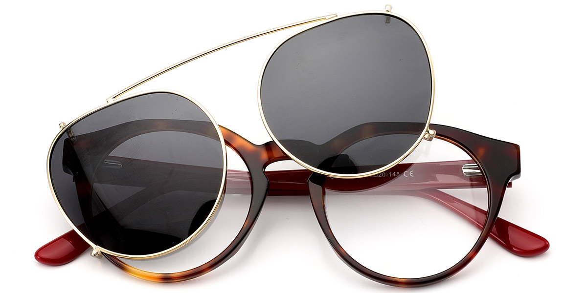 Acetate Round Frame tortoiseshell