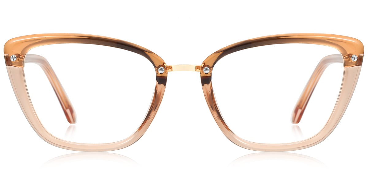 Rectangle Frame translucent-brown