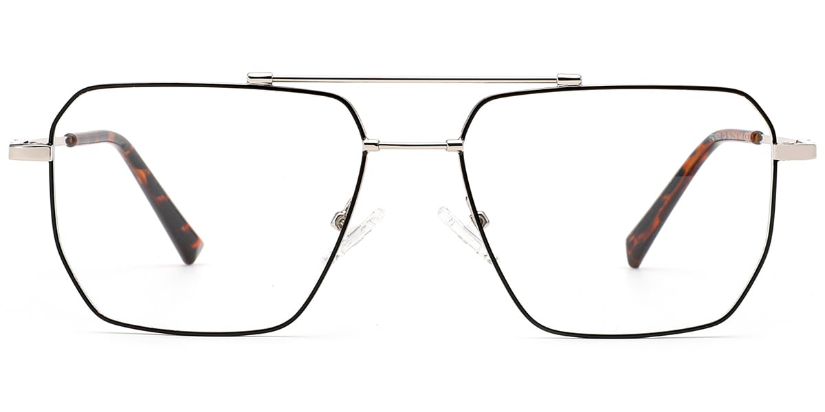 Aviator Frame black-silver