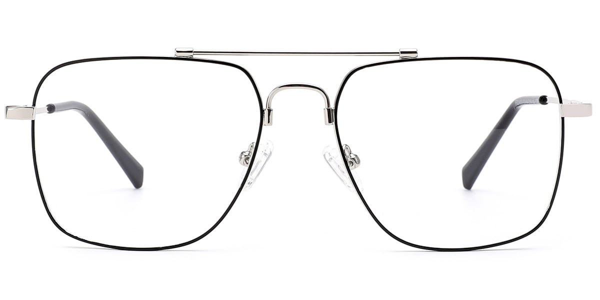 Aviator Frame black-silver