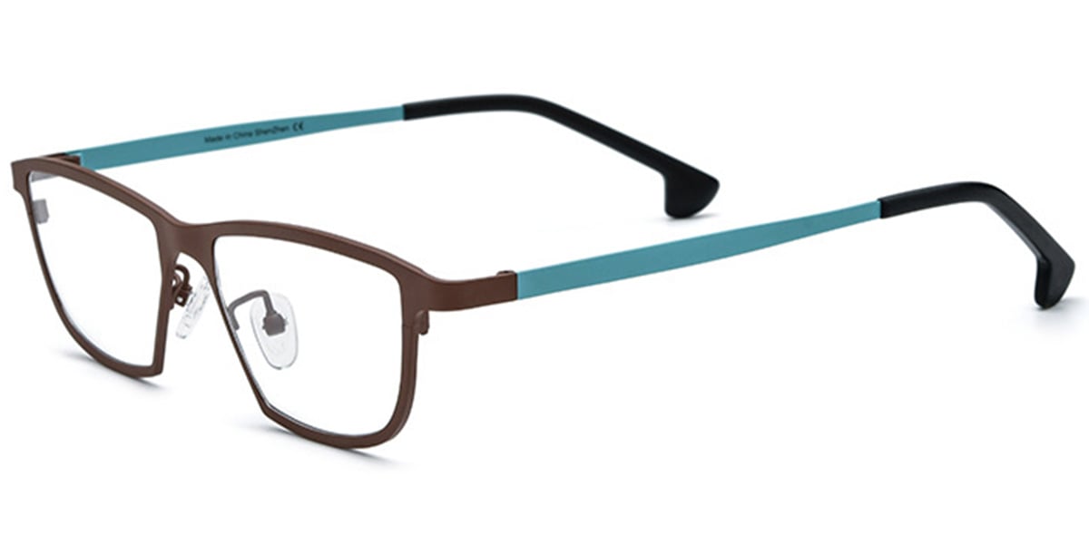 Titanium Geometric Frame brown