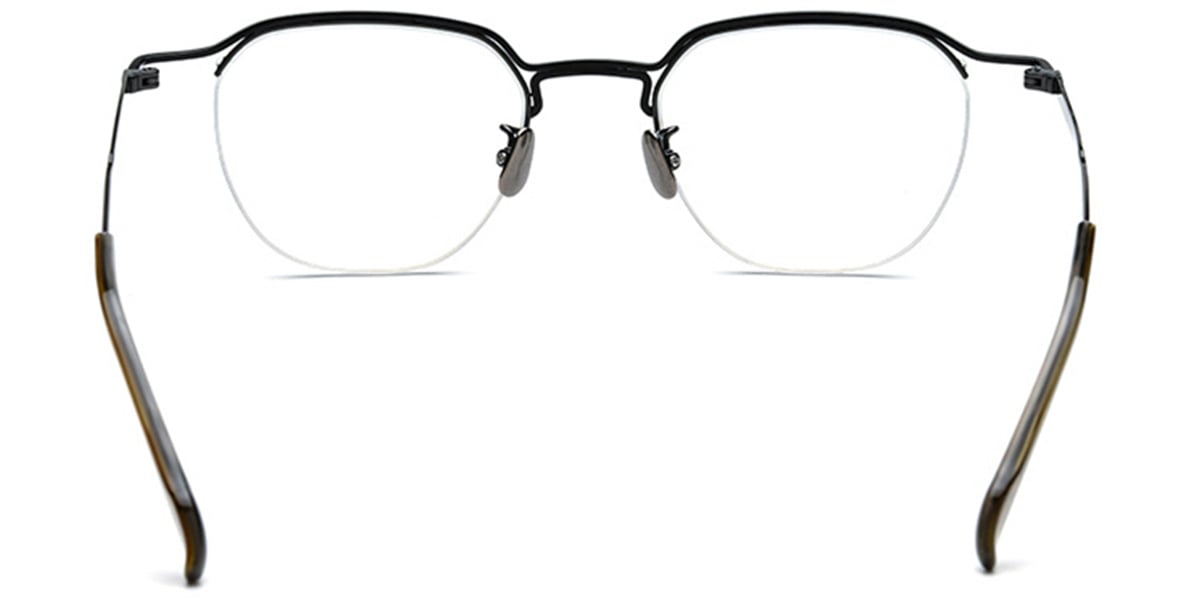 Titanium Square Frame black-grey