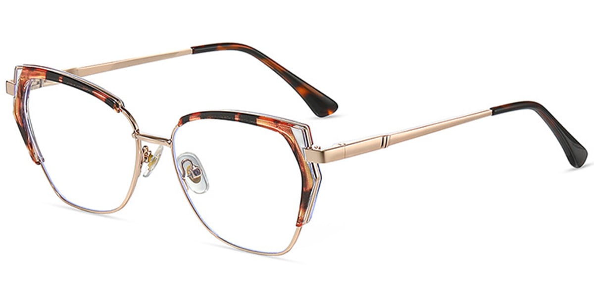 Geometric Frame tortoiseshell