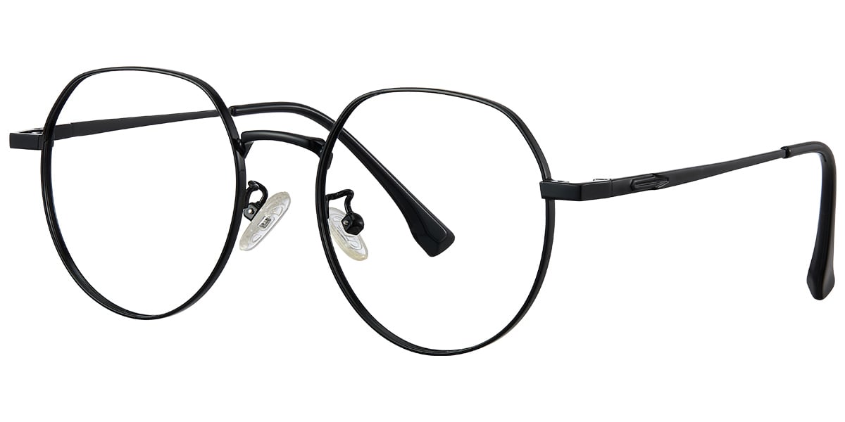 Round Frame black