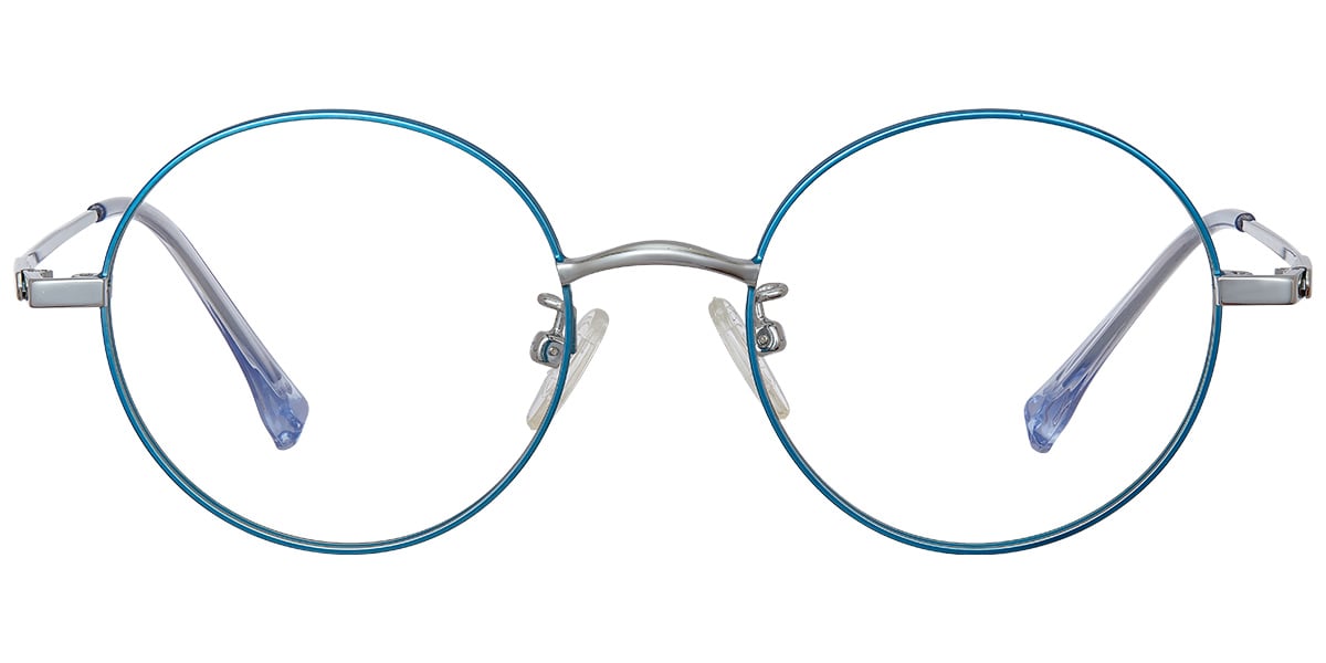 Round Frame blue