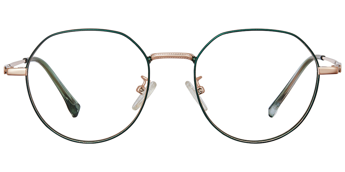 Round Frame green