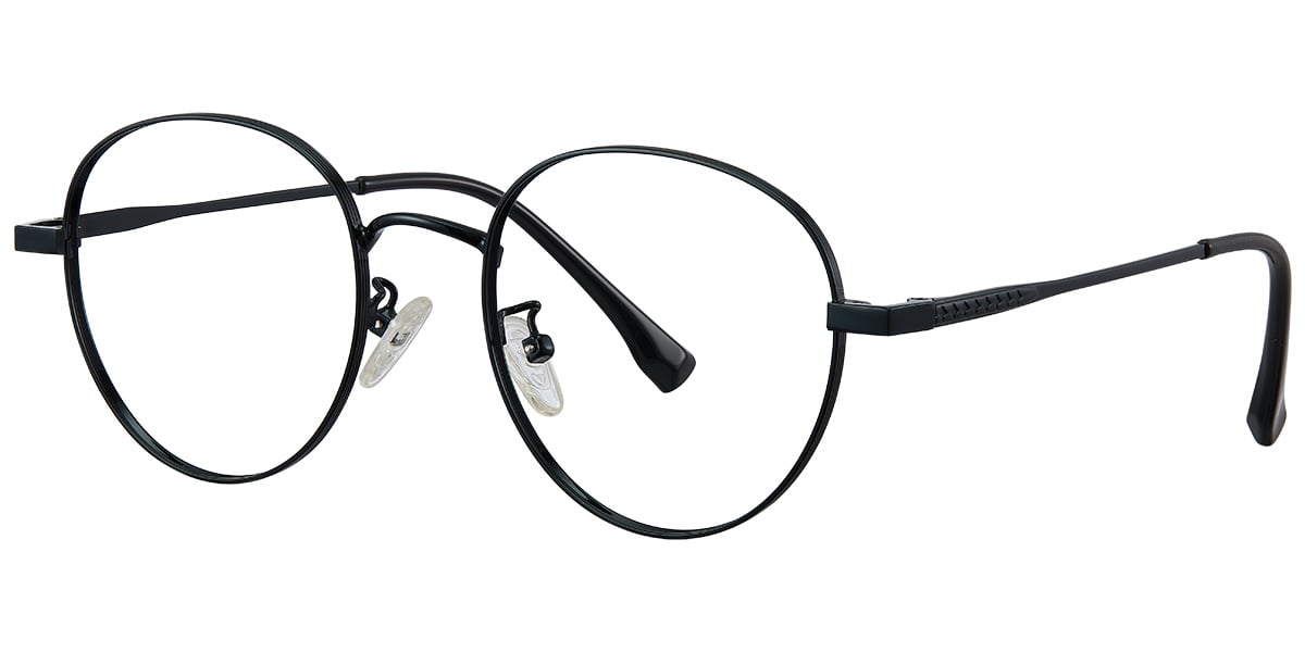 Round Frame black