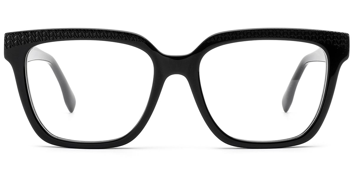 Acetate Square Frame black