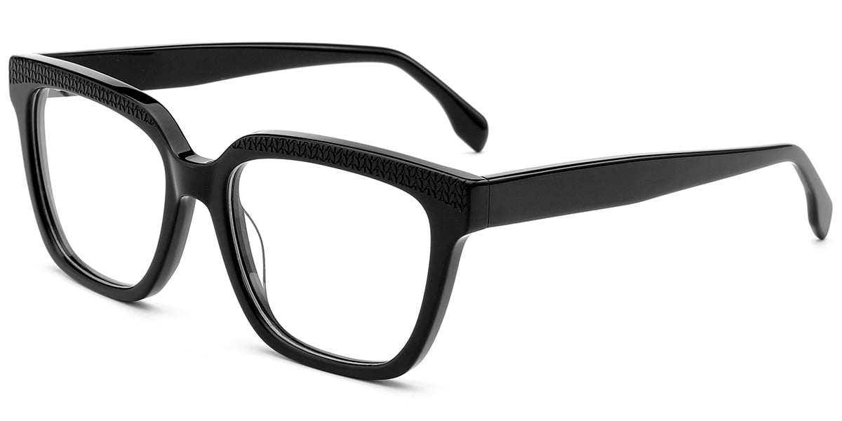 Acetate Square Frame black