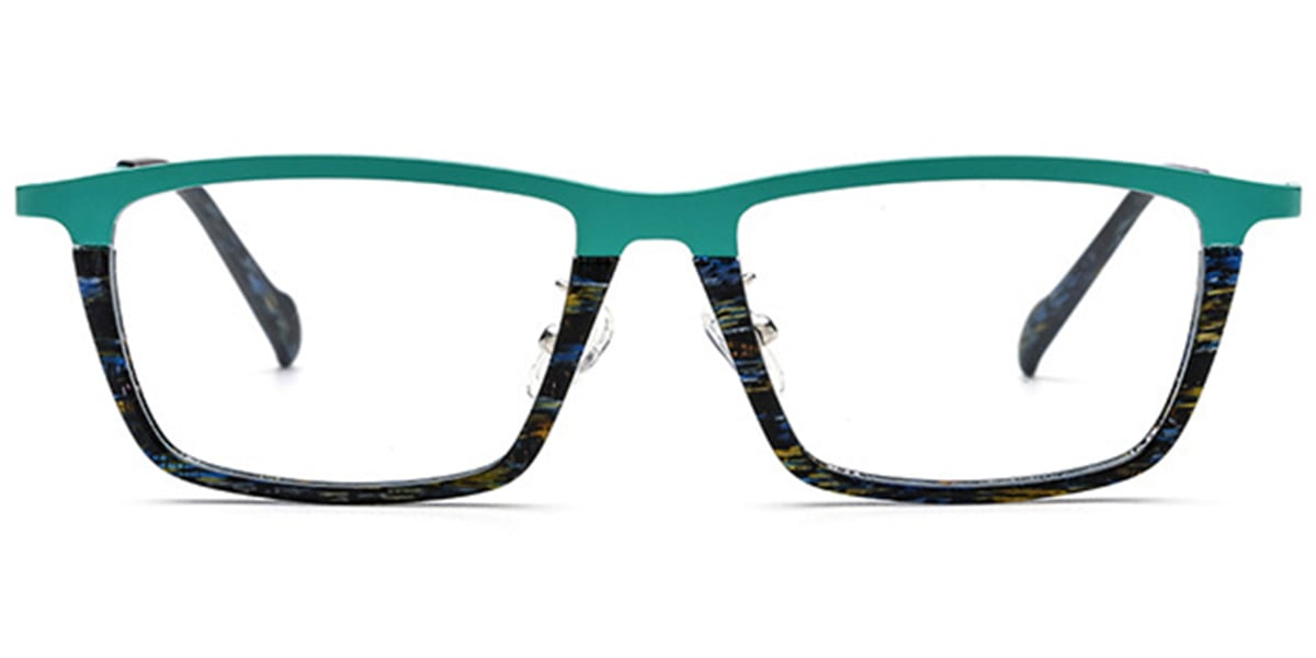 Titanium Rectangle Frame pattern-black