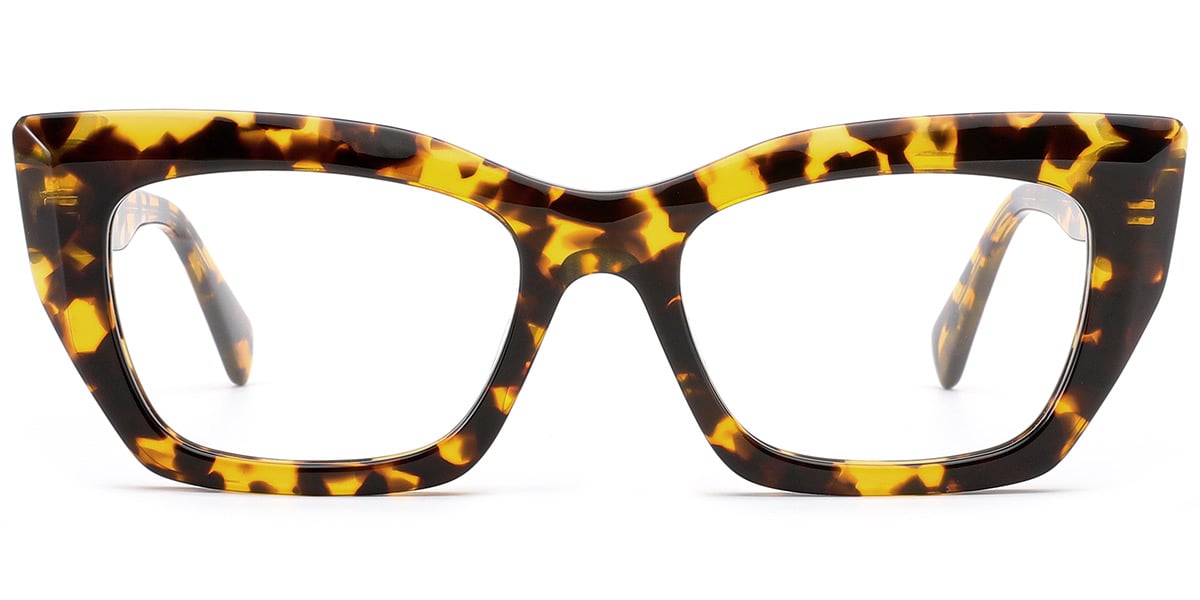 Acetate Rectangle Frame tortoiseshell