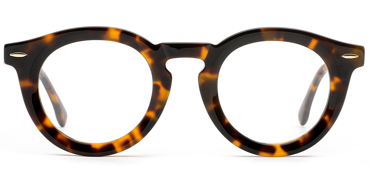 Acetate Round Frame tortoiseshell