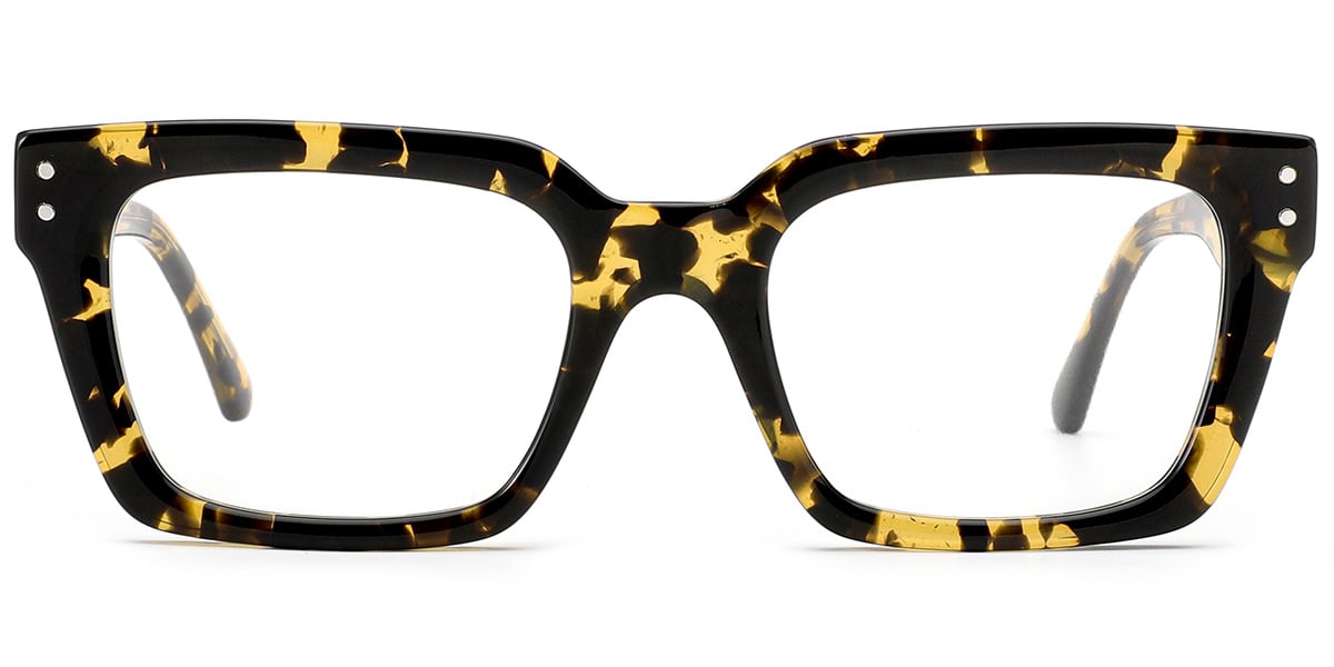 Acetate Rectangle Frame tortoiseshell