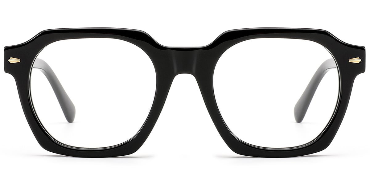 Acetate Square Frame black