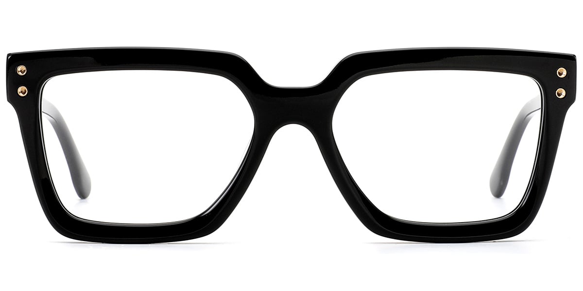 Acetate Square Frame black