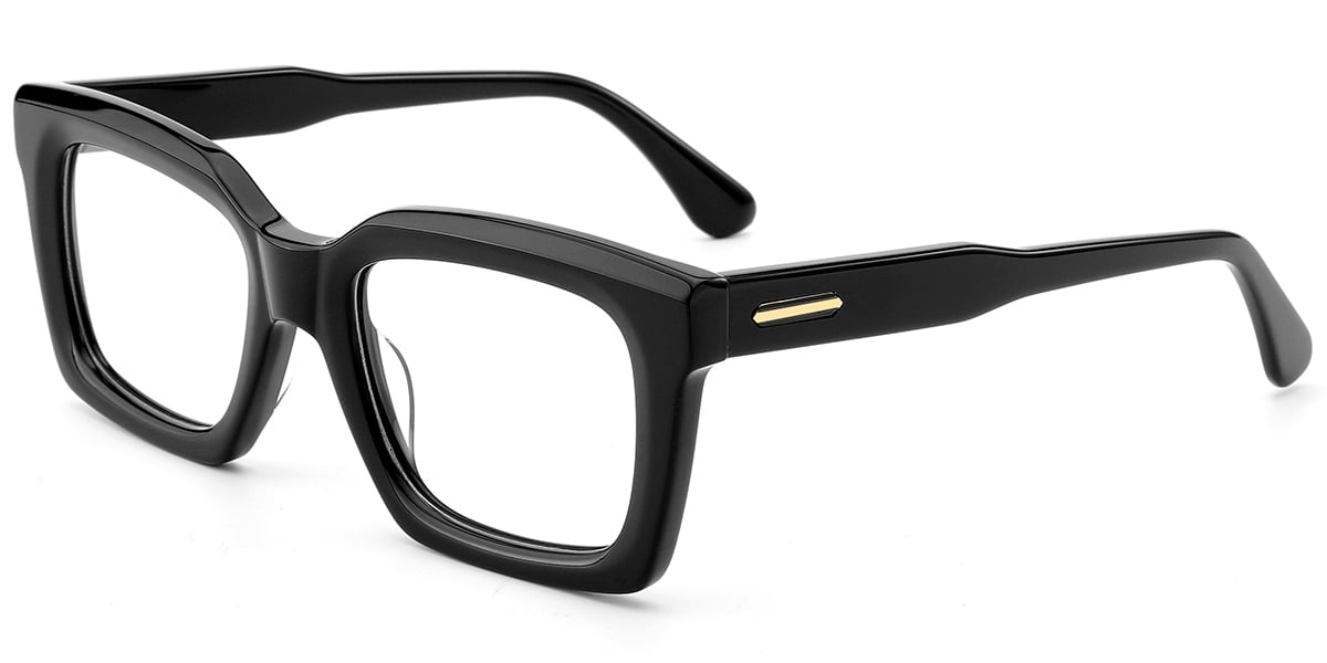 Acetate Square Frame black