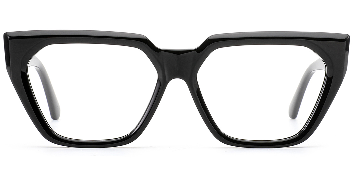 Acetate Square Frame black