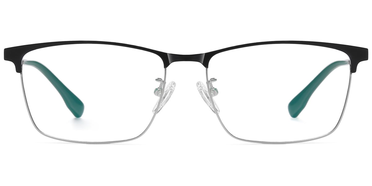 Titanium Rectangle Frame black-silver