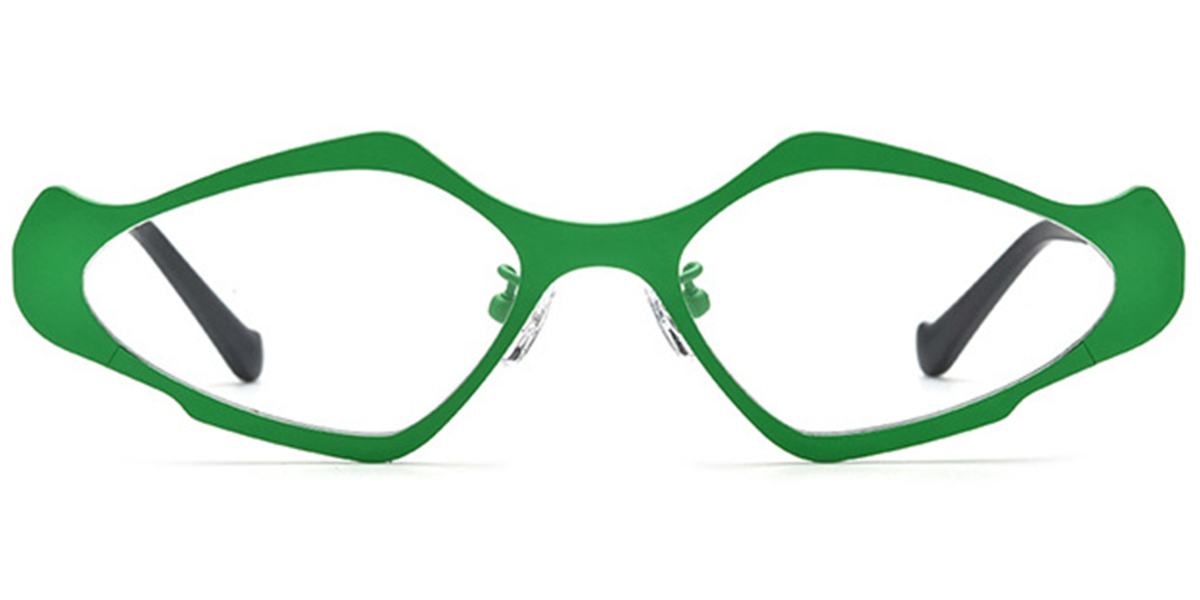 Titanium Geometric Frame green