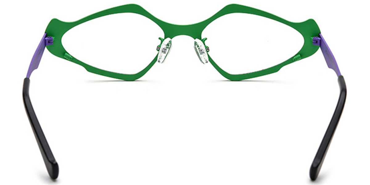 Titanium Geometric Frame green