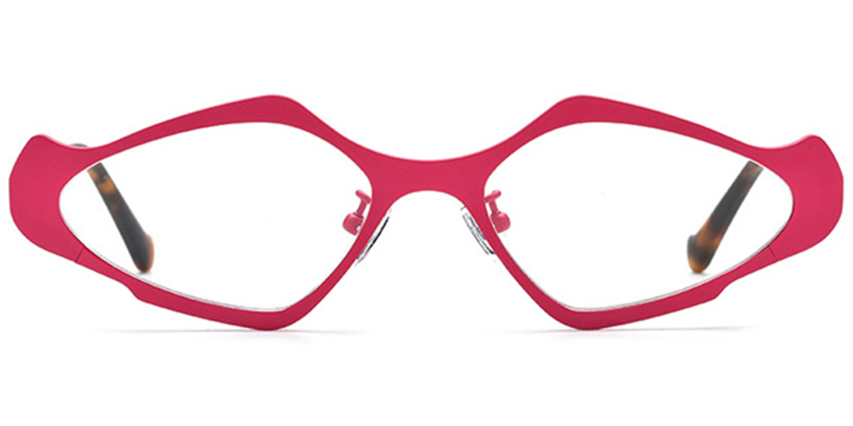 Titanium Geometric Frame pink