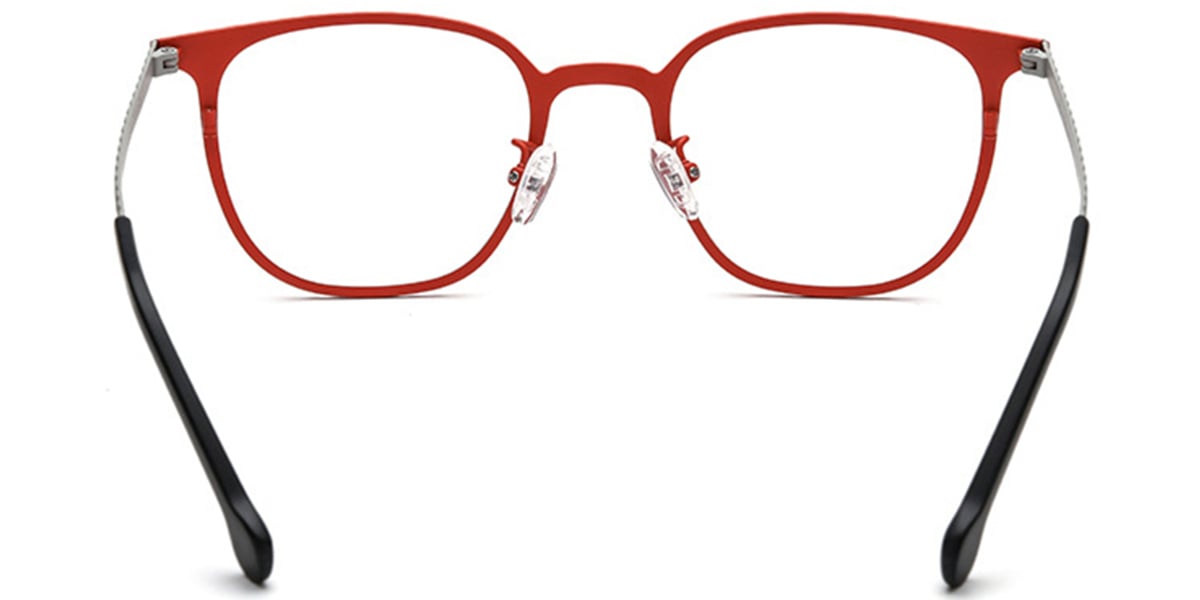 Titanium Square Frame red